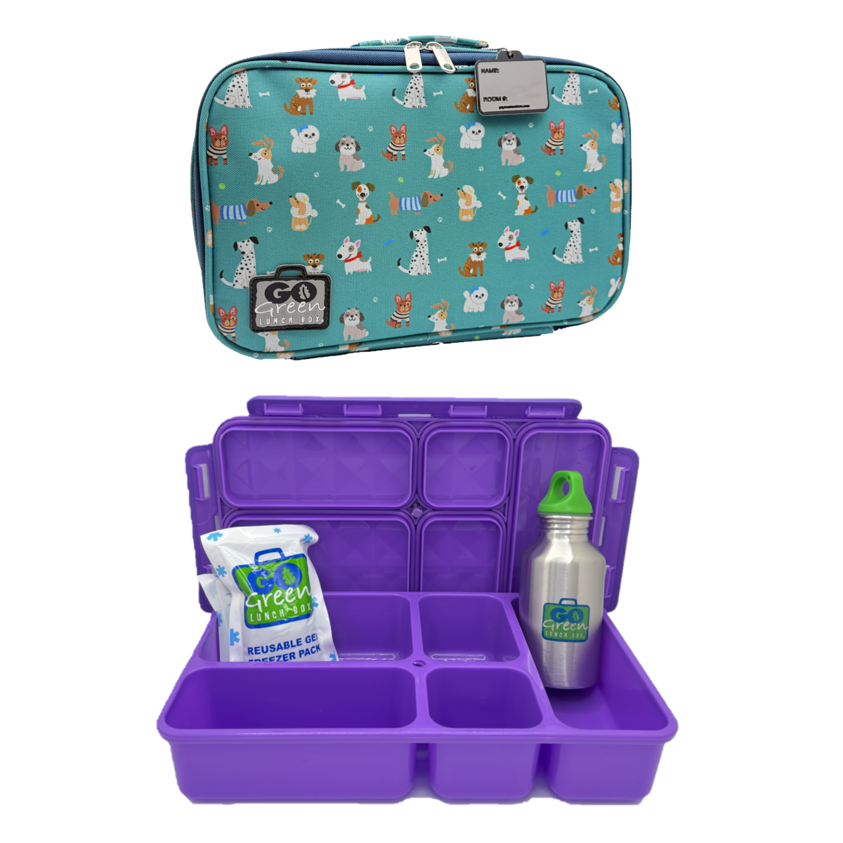 Woof Pack Lunch Box Set