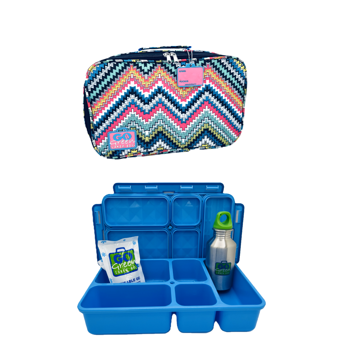 Zoe Zig Zag Lunch Box Set