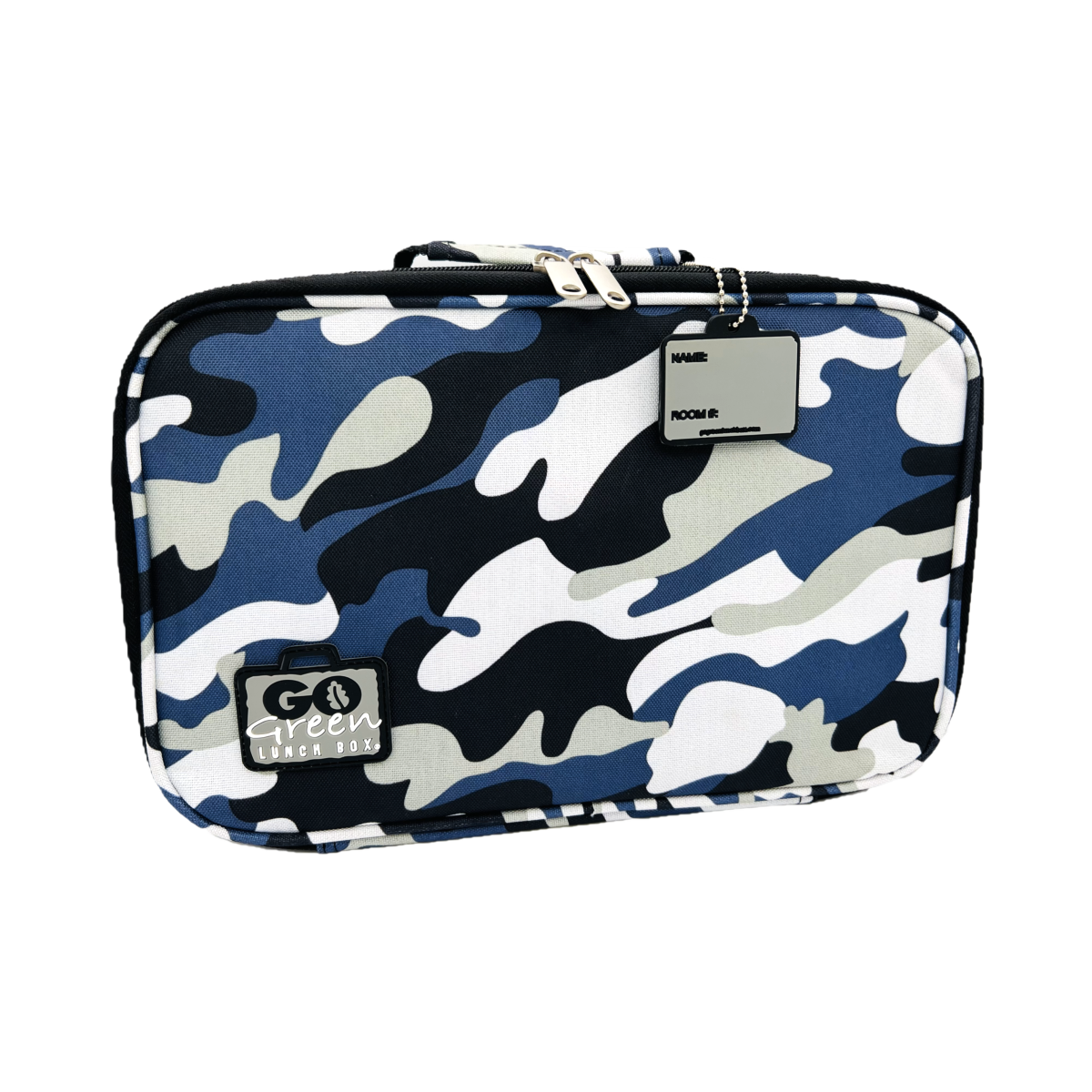 Blue Camo Lunch Bag