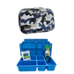 Blue Camo Lunch Box Set