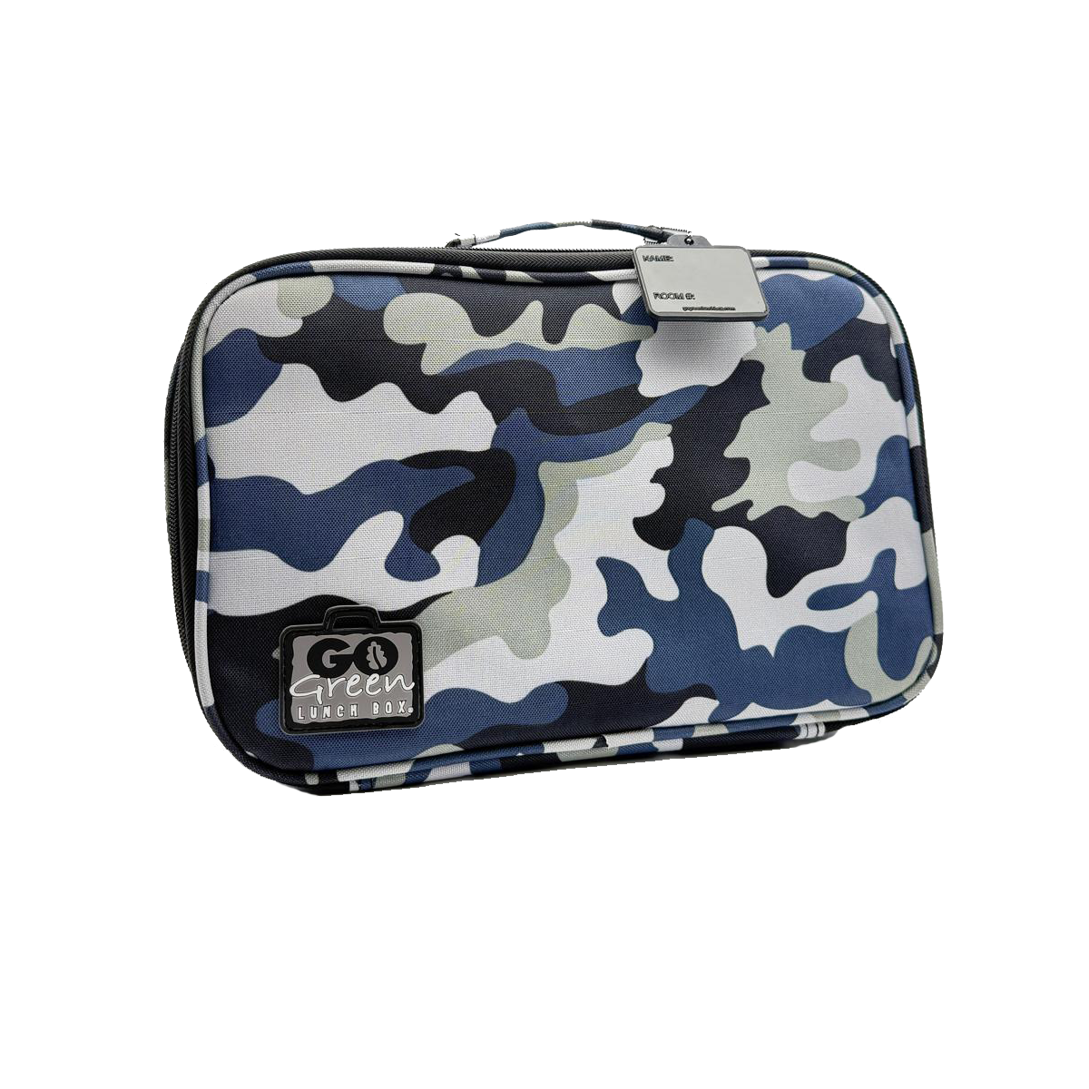 Blue Camo Lunch Bag