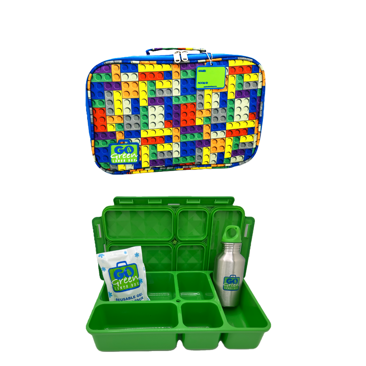 Bricks 'n Pieces Lunch Box Set