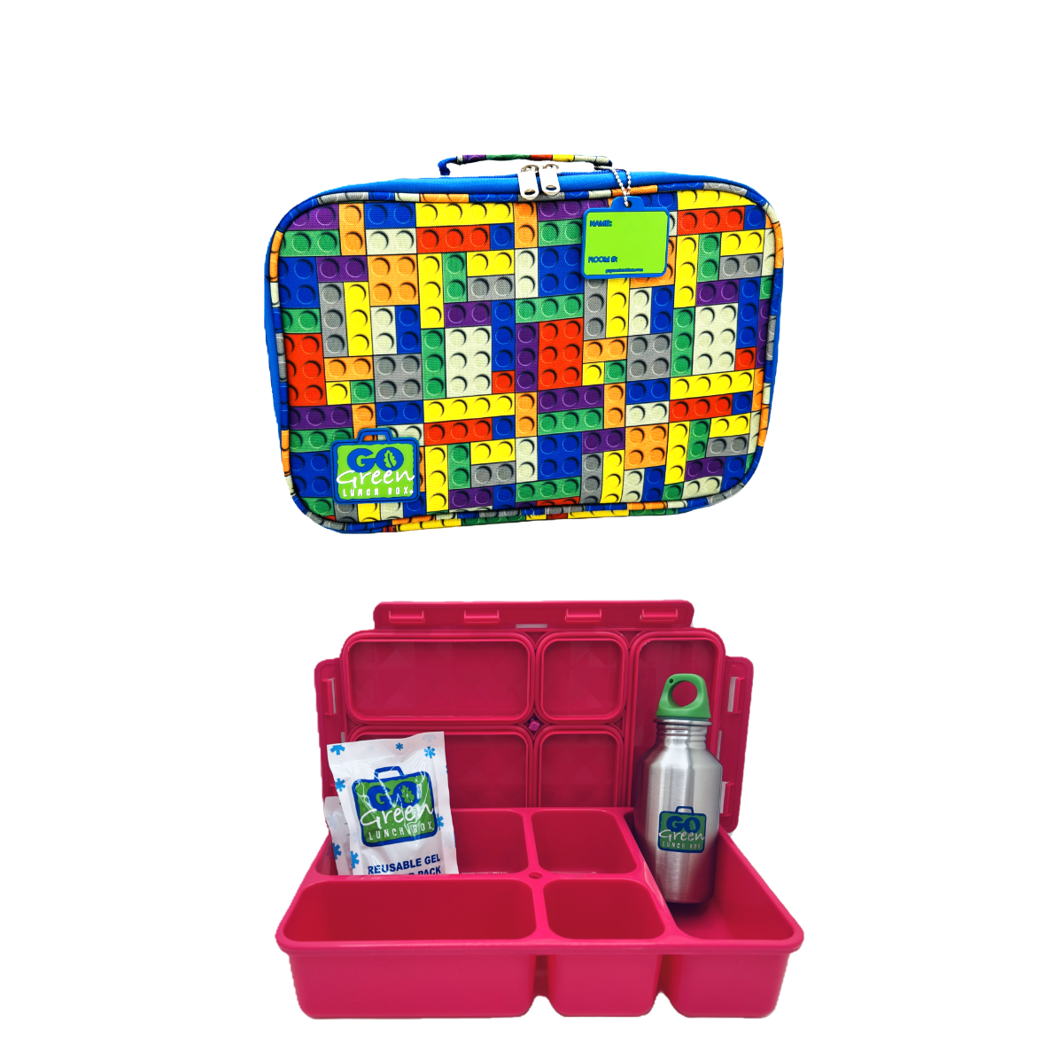 Bricks 'n Pieces Lunch Box Set