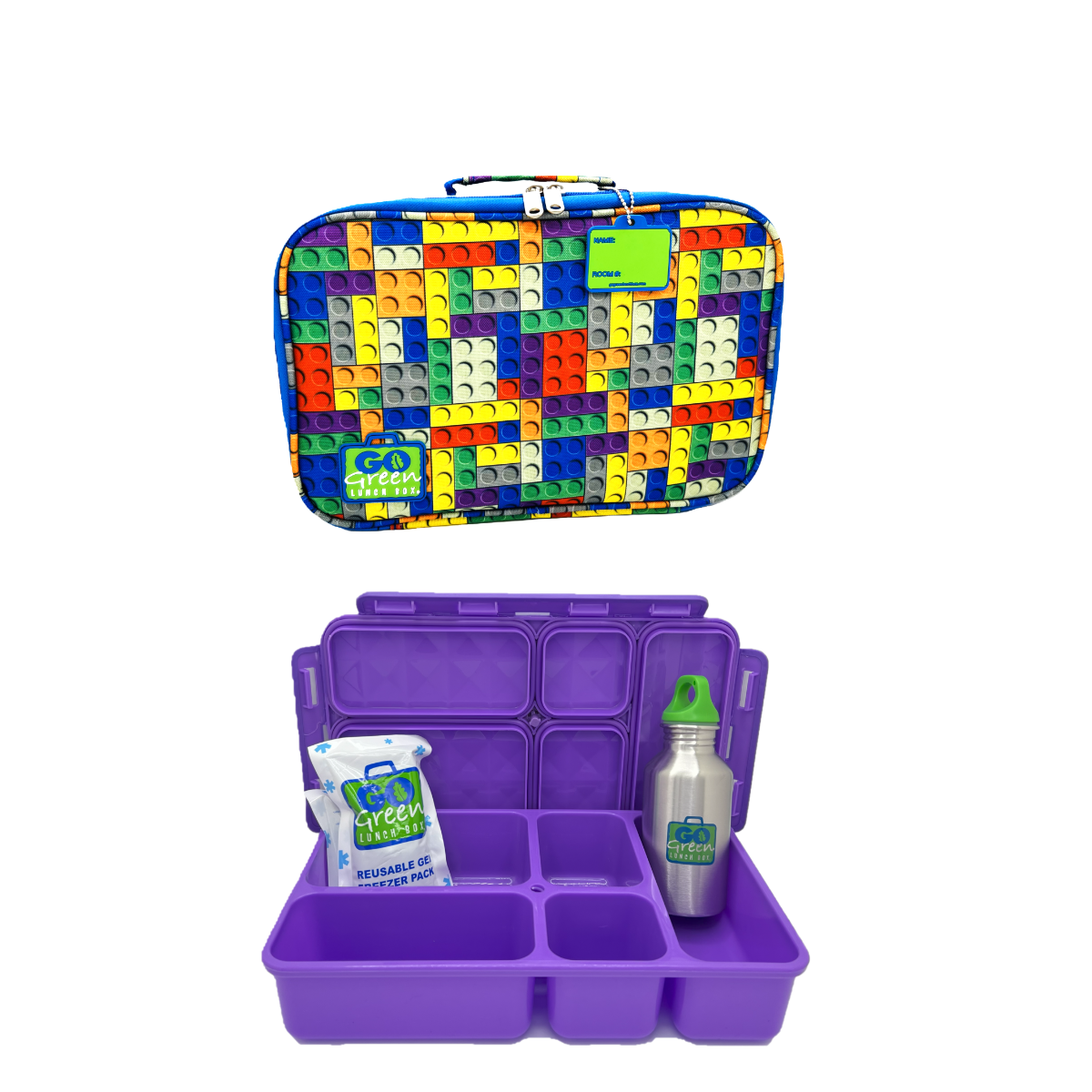 Bricks 'n Pieces Lunch Box Set