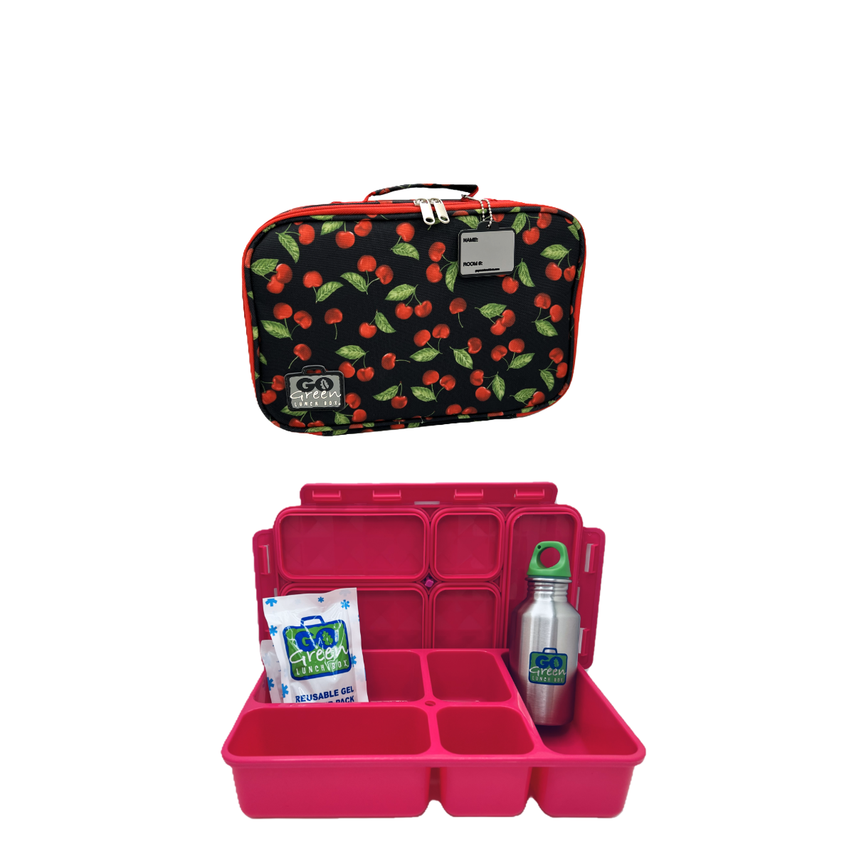 Cherries Jubilee Lunch Box Set