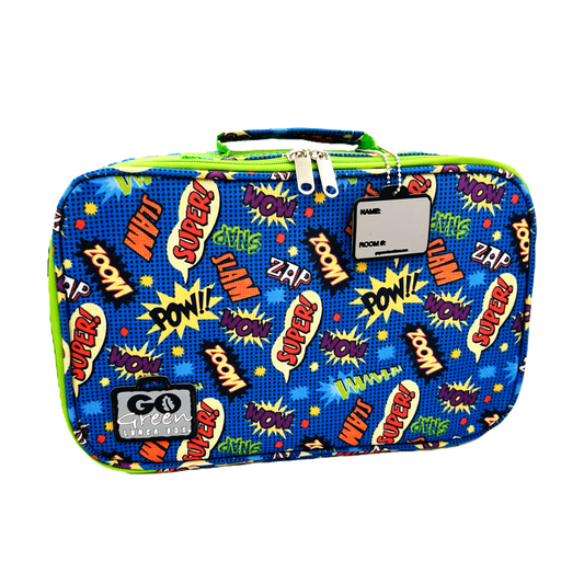 Superhero Comic Lunch Bag