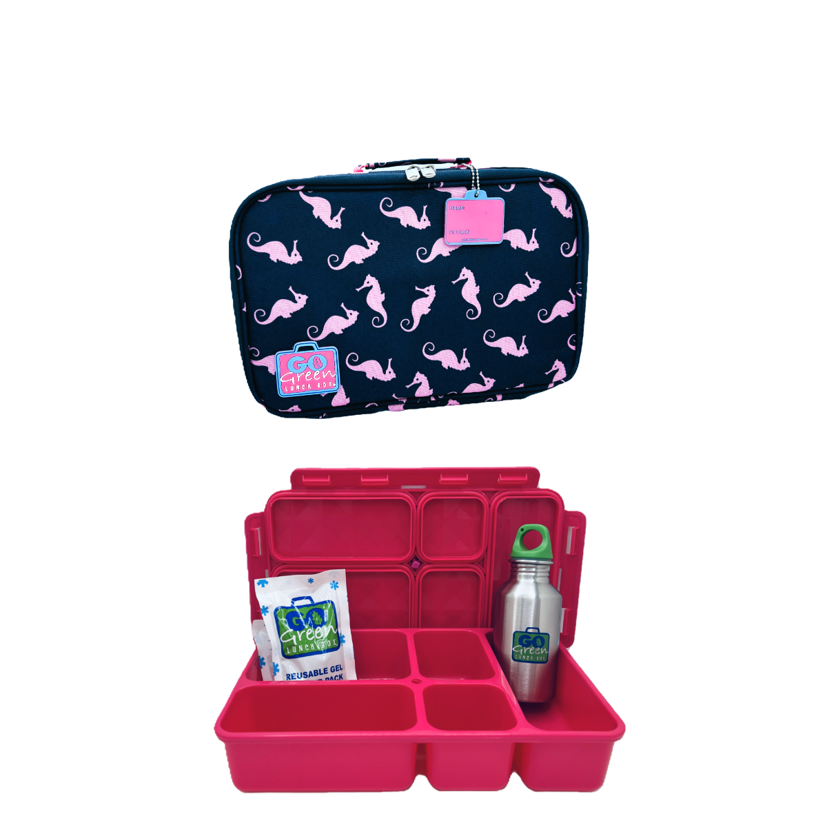 Seahorse Lunch Box Set