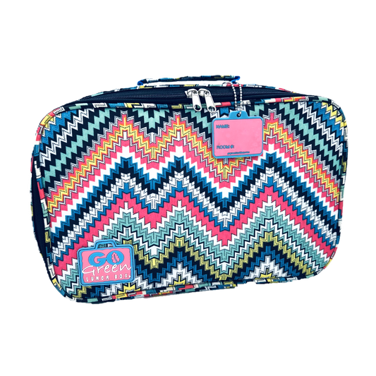 Zoe Zig Zag Lunch Bag