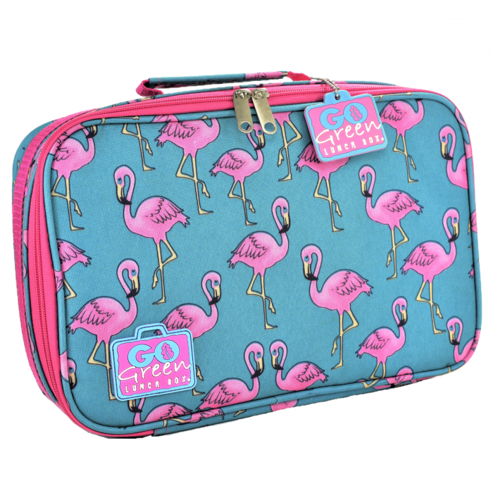 Girls & Women Flamingos Lunch Bag Pink Flamingo Lunchboxes & Coolers 
